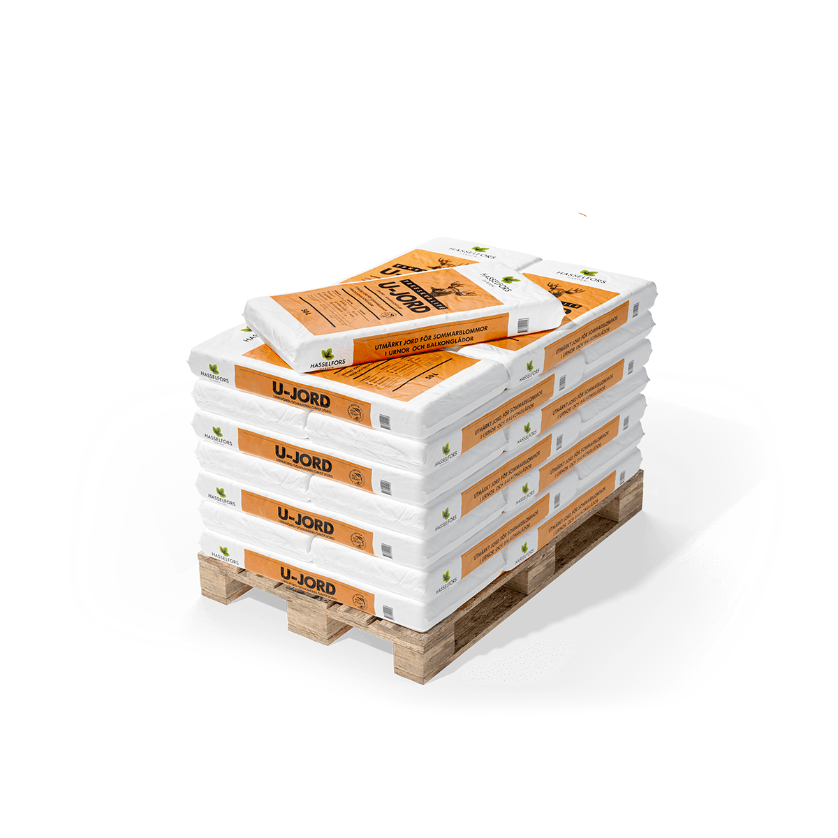 Hasselfors U-Jord, 50 liter, 21st, 1050 Liter Halvpall